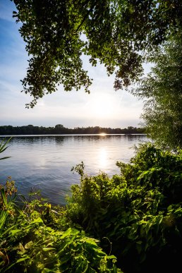 Sonnenuntergang am Maschsee Hannover